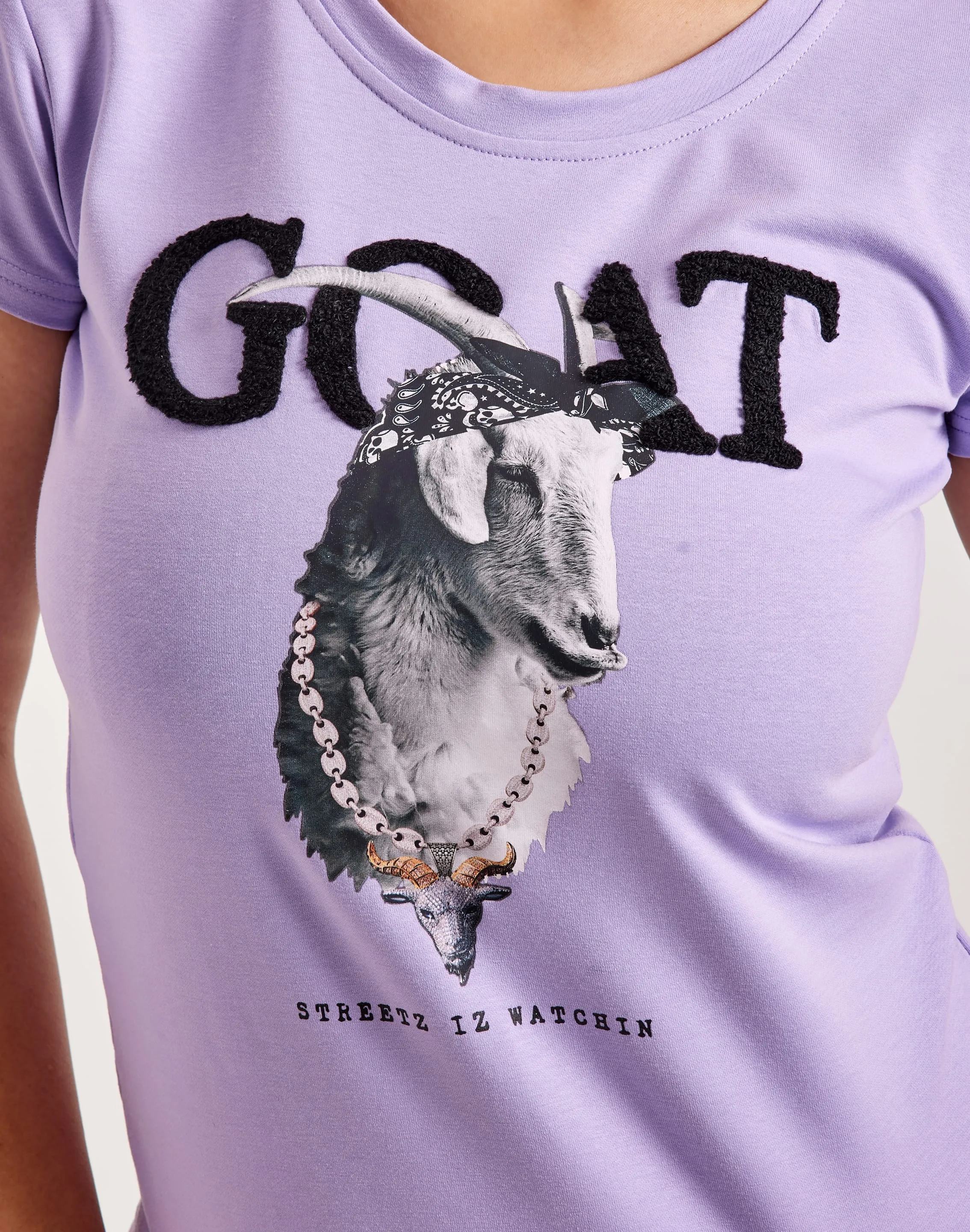 Streetz Iz Watchin Goat Tee