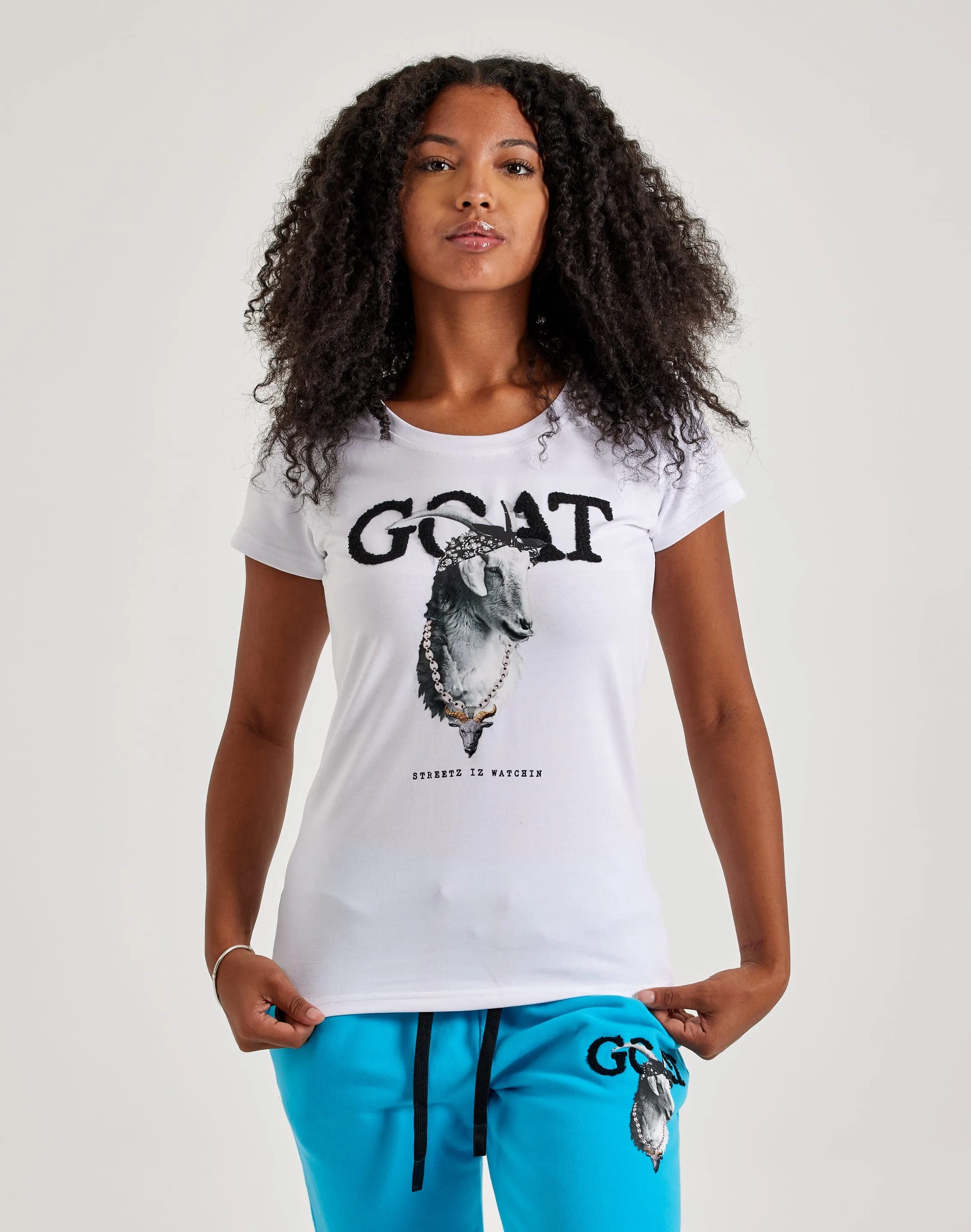 Streetz Iz Watchin Goat Tee