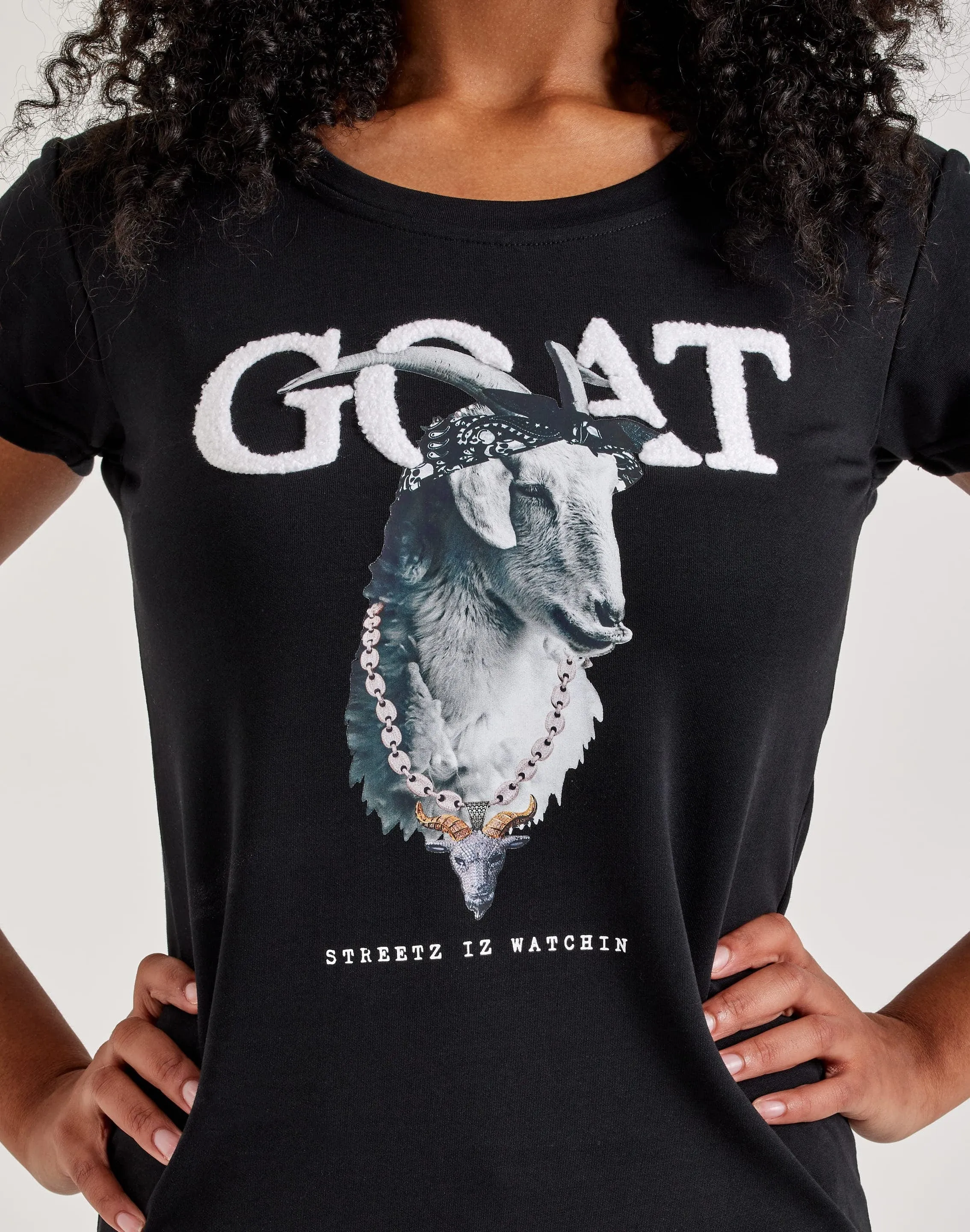 Streetz Iz Watchin Goat Tee