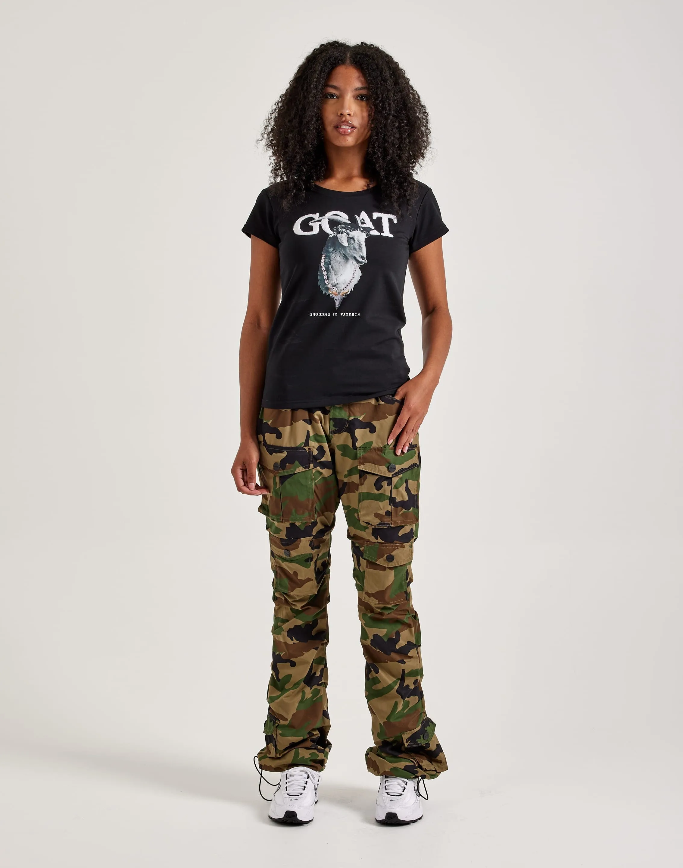 Streetz Iz Watchin Goat Tee