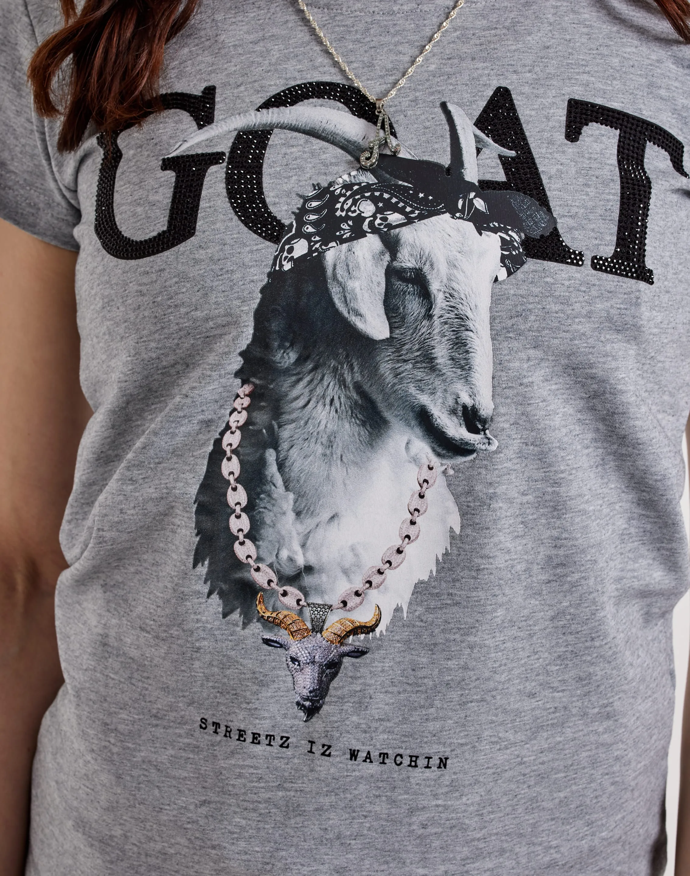 Streetz Iz Watchin Goat Tee