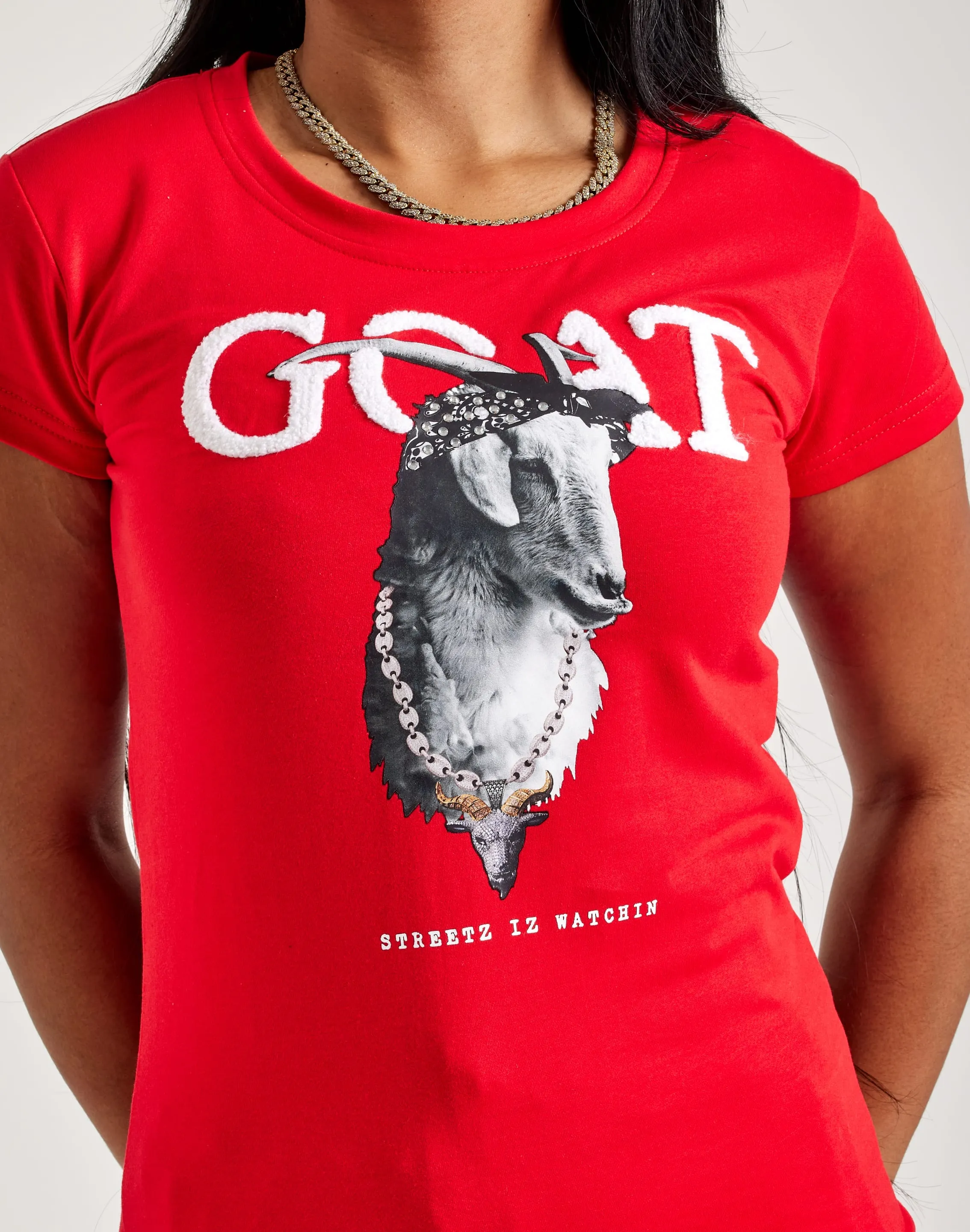 Streetz Iz Watchin Goat Tee