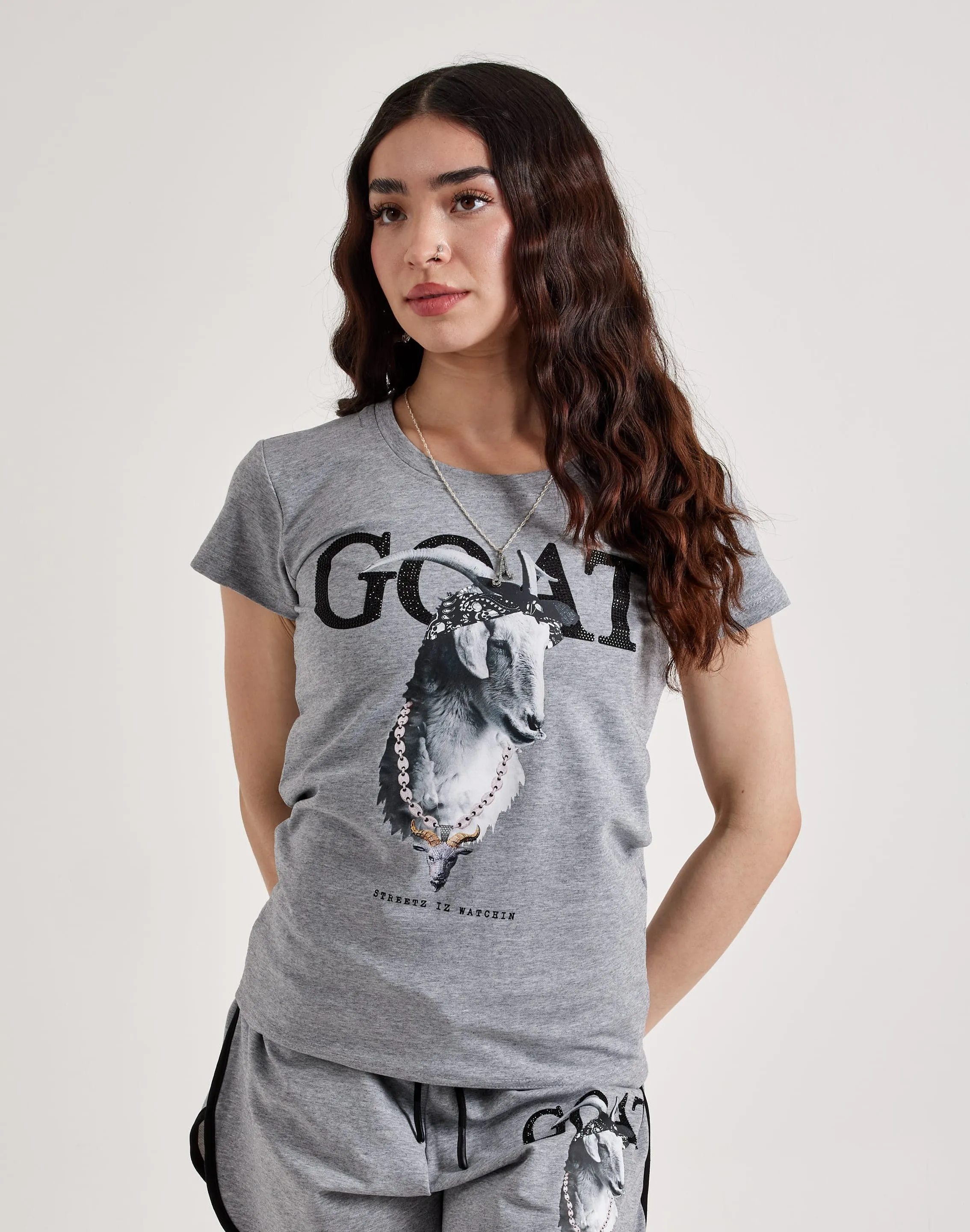 Streetz Iz Watchin Goat Tee