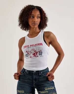 True Religion Buddha Goddess Tank Top