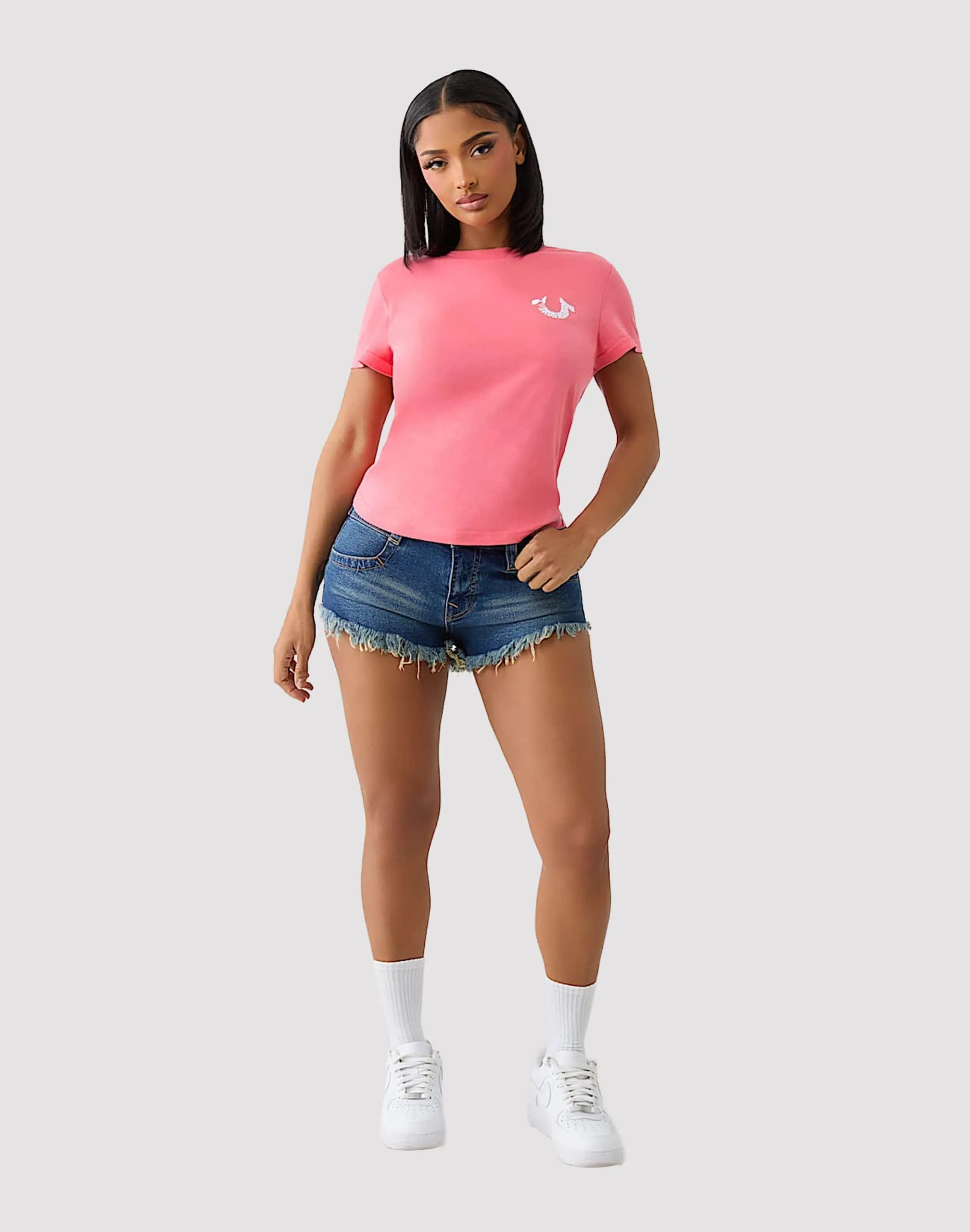 True Religion Embroidered Logo Tee