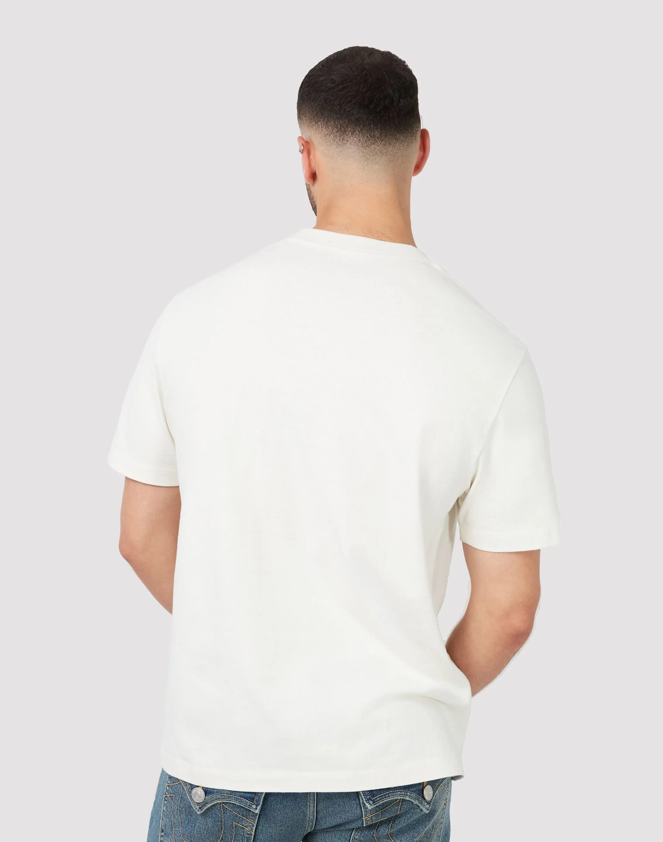 True Religion Multi Graphic White Tee