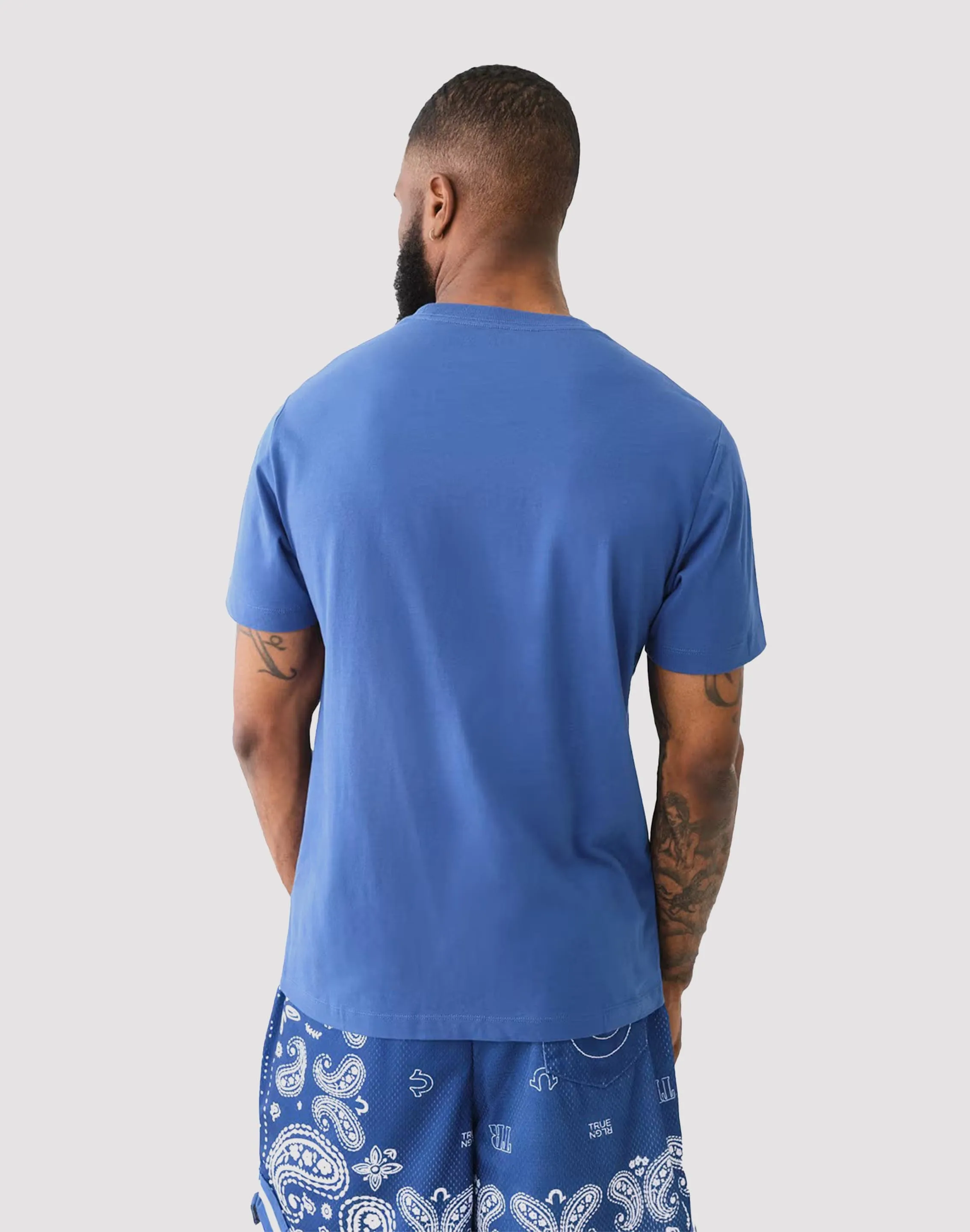 True Religion Paisley Logo Tee