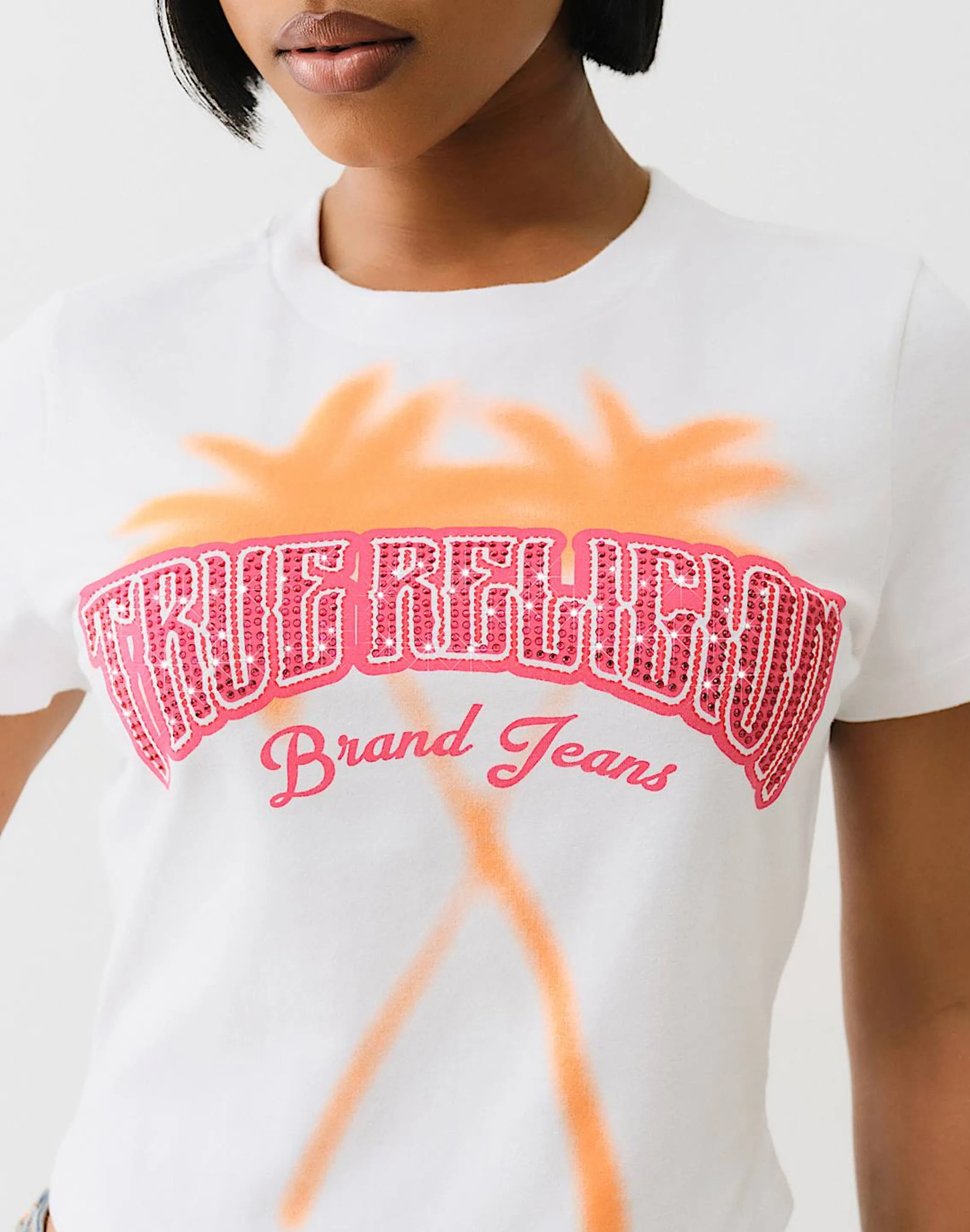 True Religion Palm Tree Tee