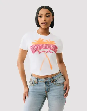 True Religion Palm Tree Tee