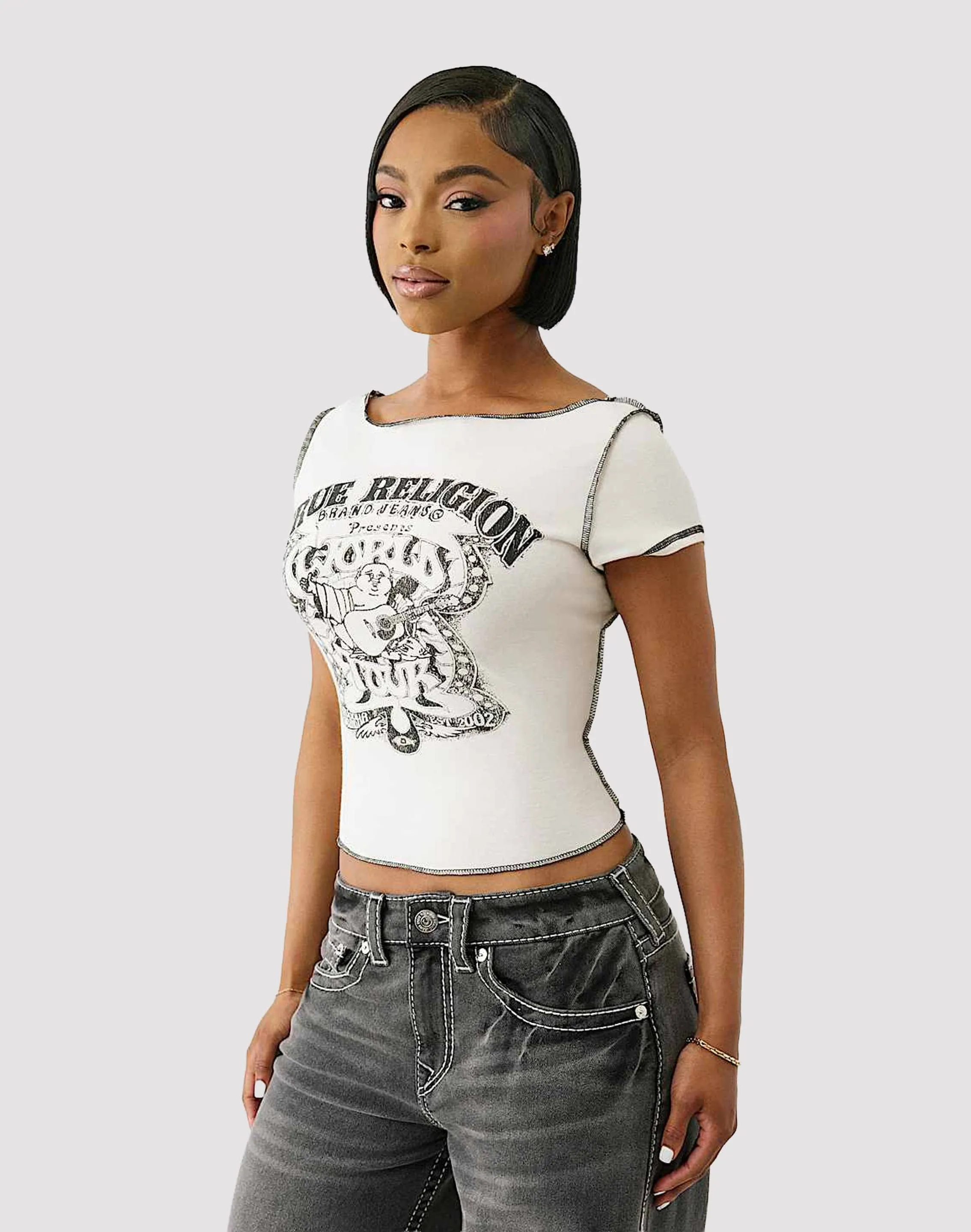 True Religion Slash Tee