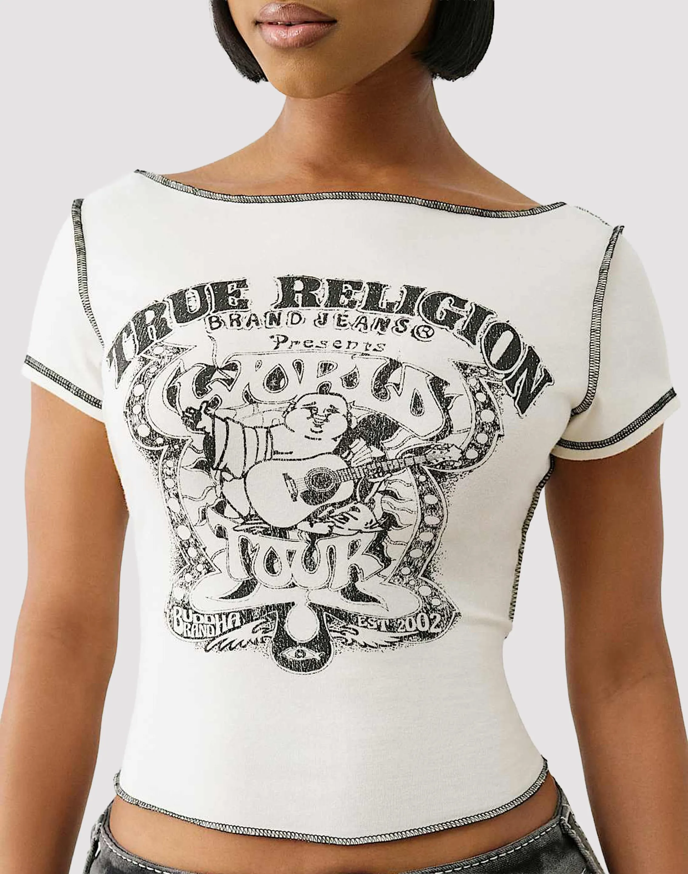 True Religion Slash Tee