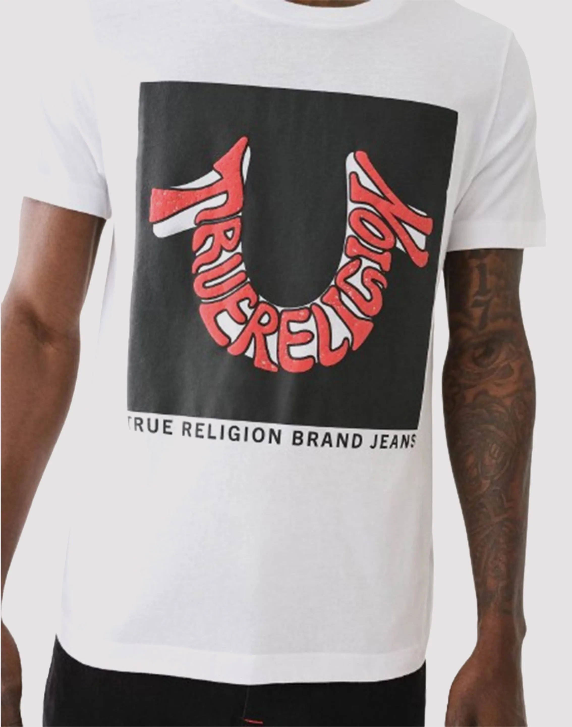 True Religion Warped Horseshoe Tee