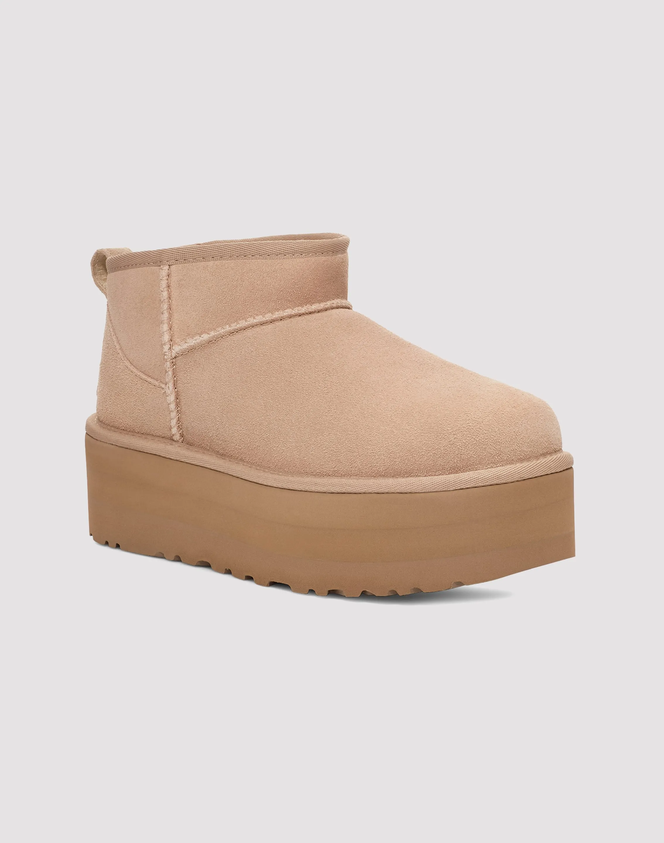 UGG Classic Ultra Mini Platform "Sand" Boot