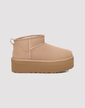 UGG Classic Ultra Mini Platform "Sand" Boot