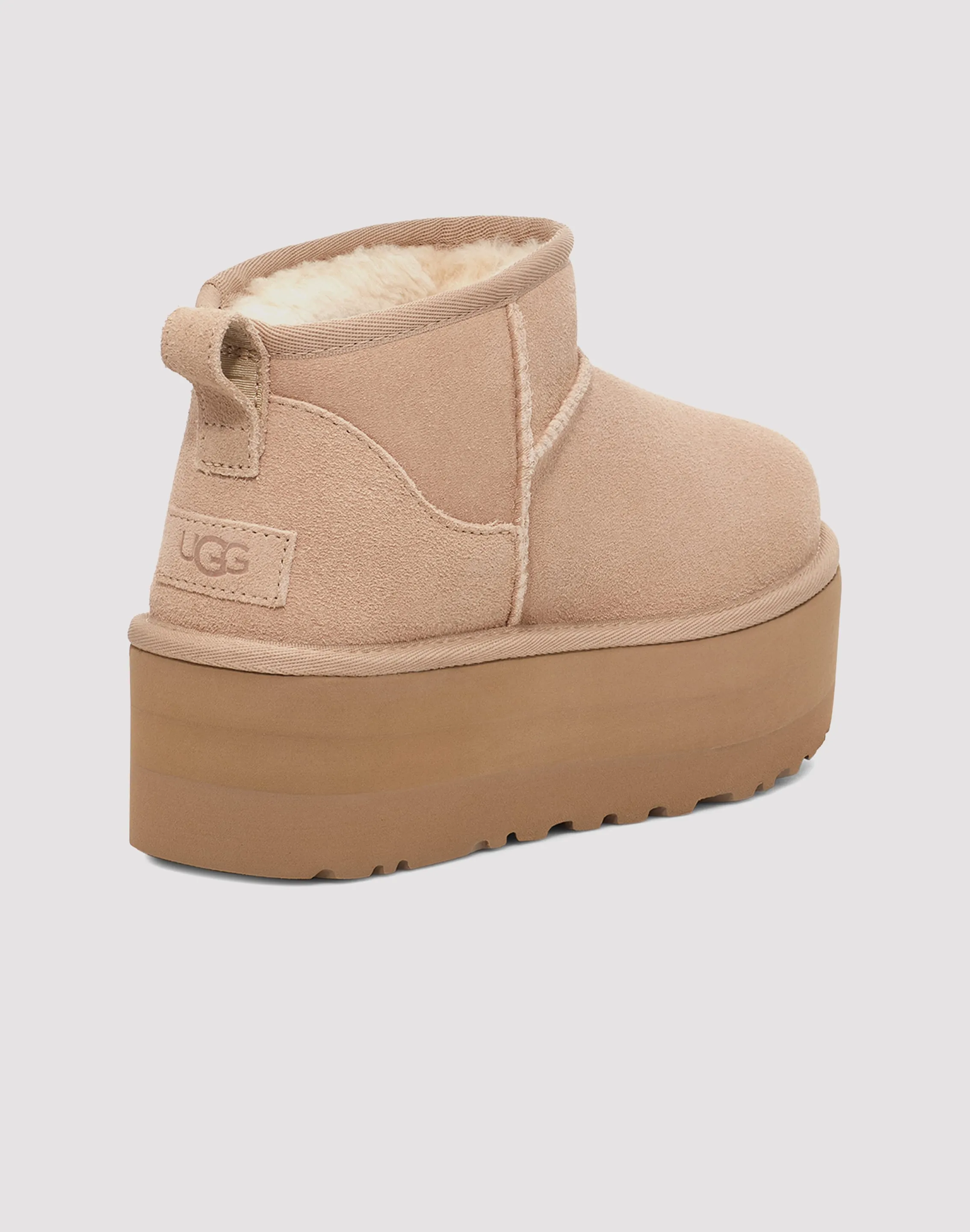 UGG Classic Ultra Mini Platform "Sand" Boot