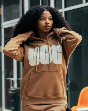 UGG Rey UGGfluff Logo Hoodie