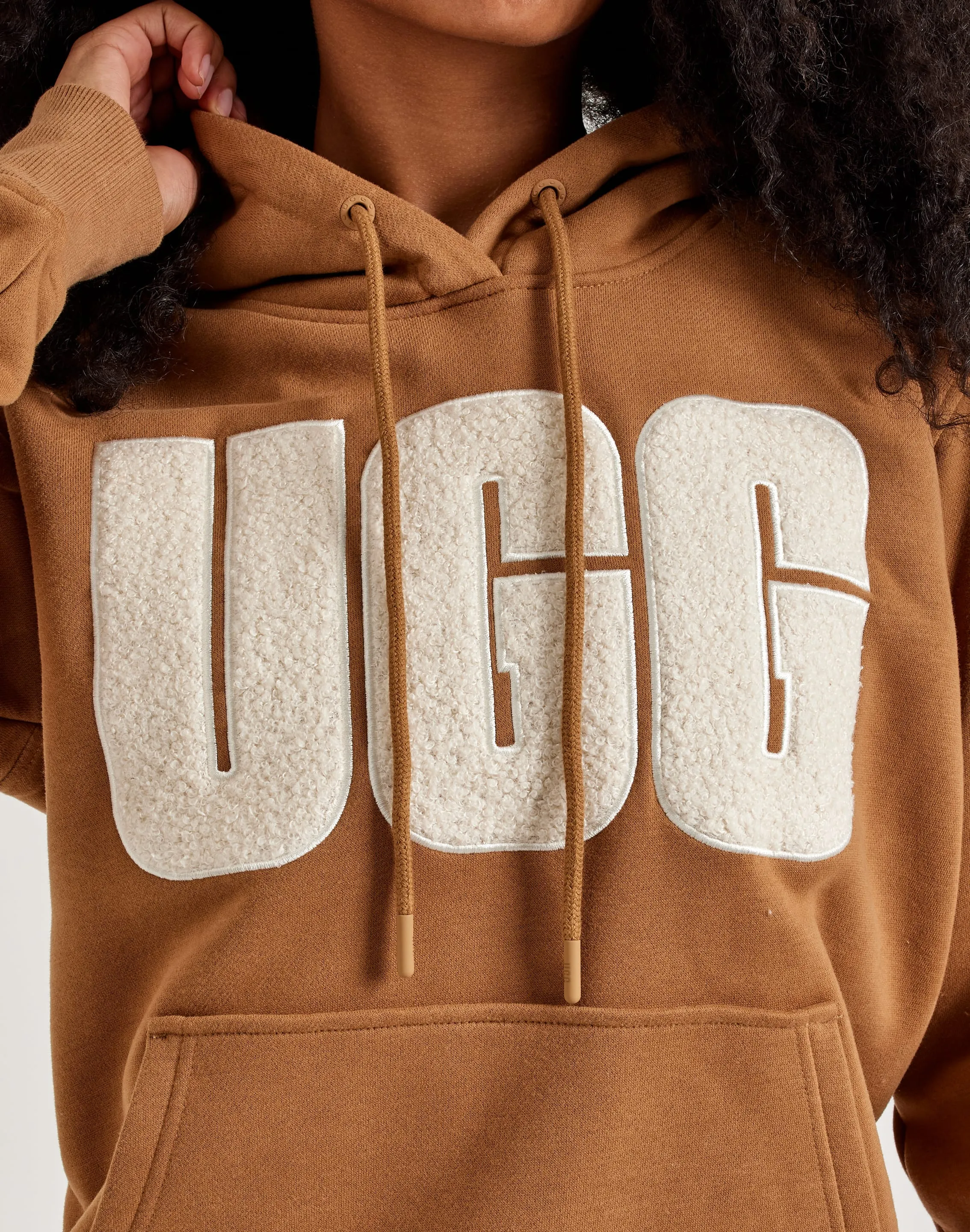 UGG Rey UGGfluff Logo Hoodie