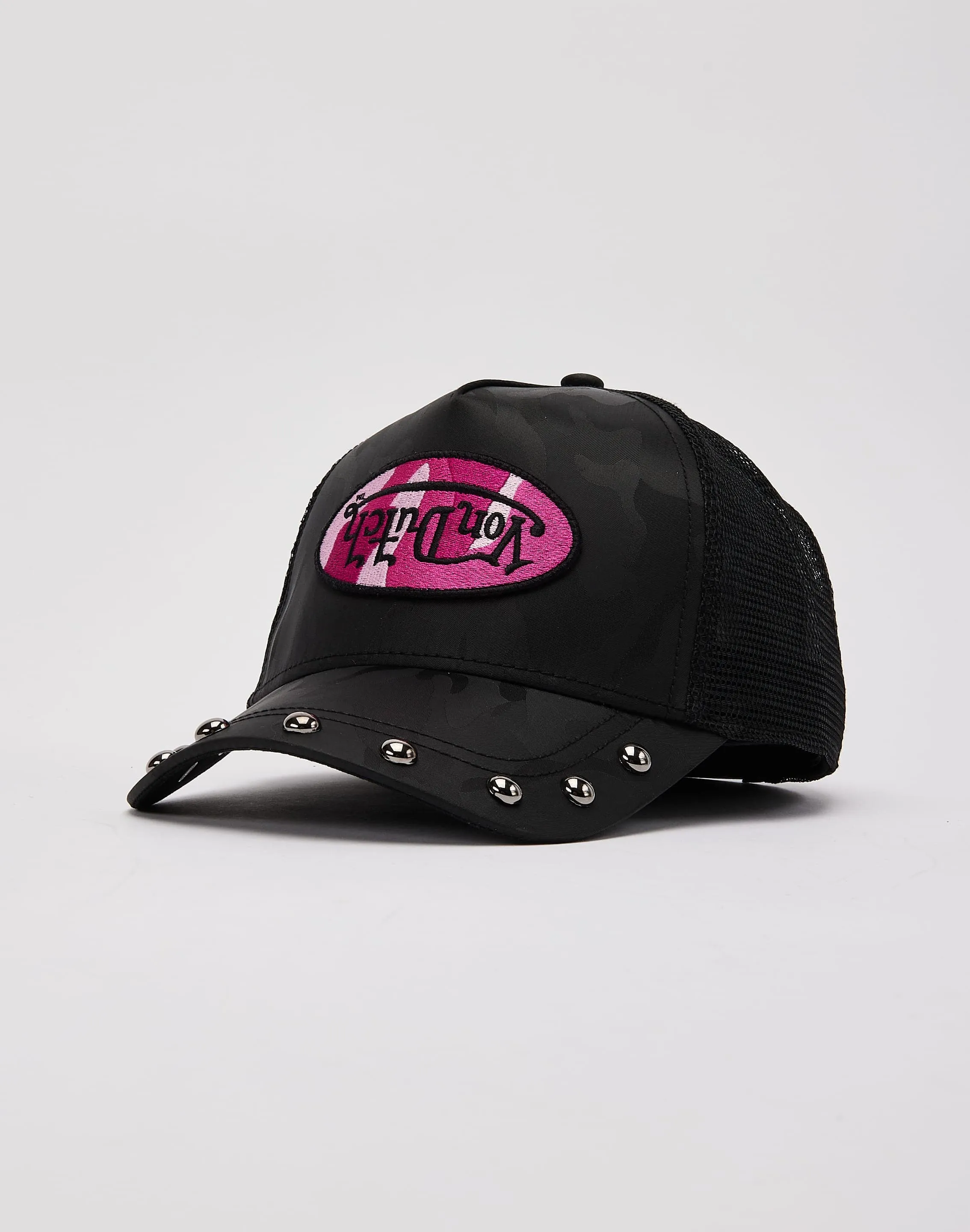 Von Dutch Studded Trucker Hat