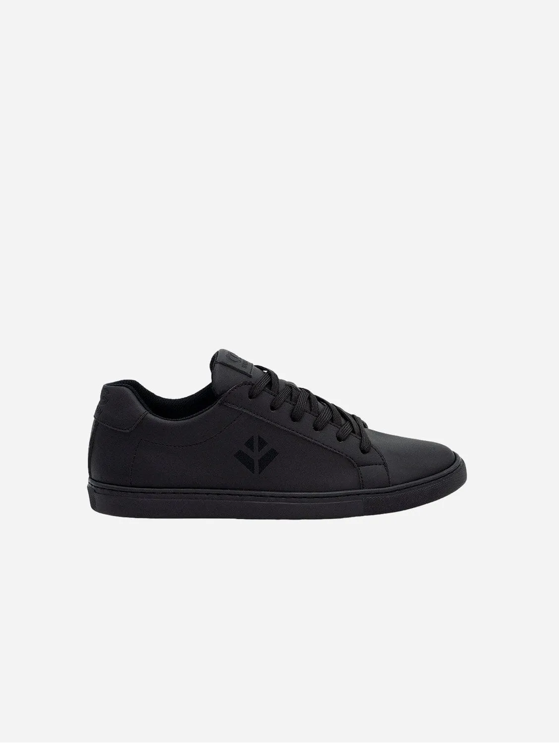 Winton Unisex Vegan Leather Sneakers | Black